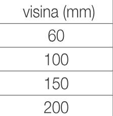 10014100400 NOGICA 60MM pod.Camar