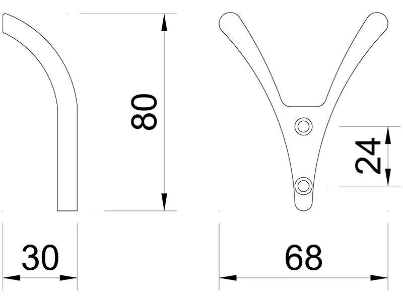 10008860201 VJEŠALICA FE1021 18 CRNA