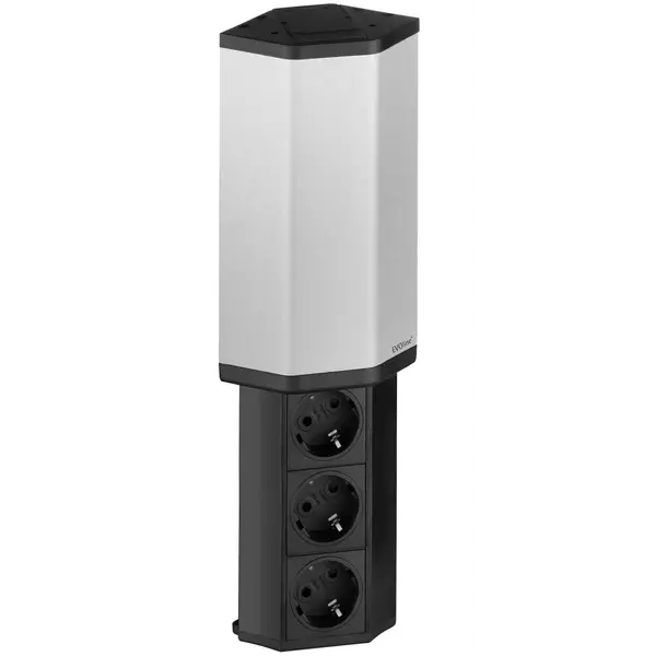 UTIČNICA IZVLAČNA KUTNA 3X INOX