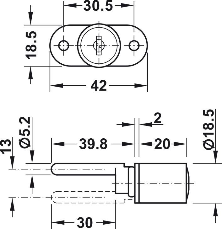 234.99.925 BRAVICA ZA 3 LADICE H PREDNJA KOMPLET