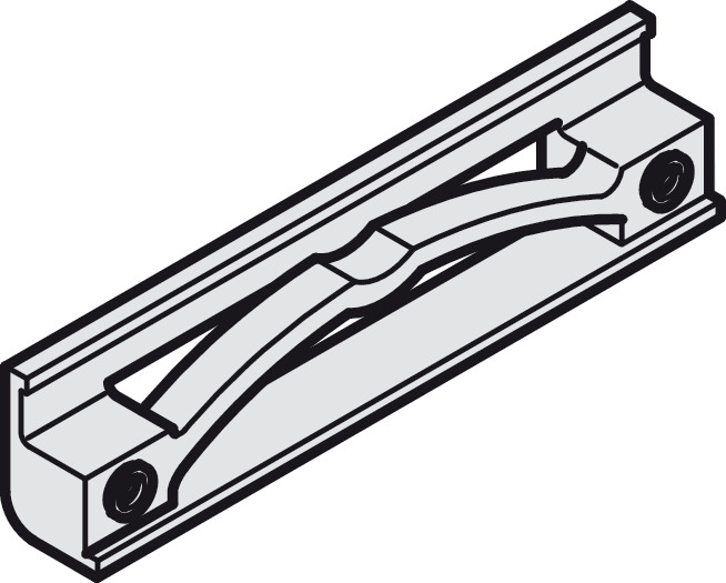 405.33.030 OKOV REGAL A25 ZAUSTAVLJAČ SREDNJEG KRILA
