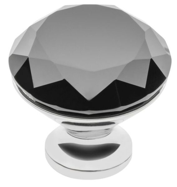 RUČICA G GZ-CRPB40-A KROM CRNI KRISTAL 40mm