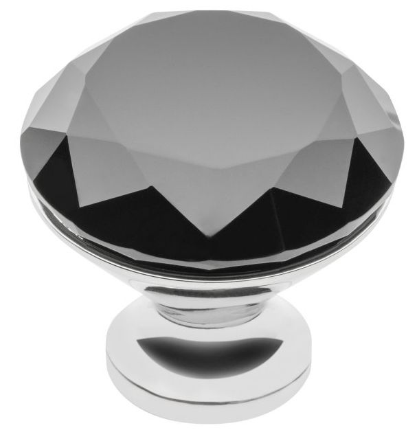 RUČICA G GZ-CRPB40-A KROM CRNI KRISTAL 40mm